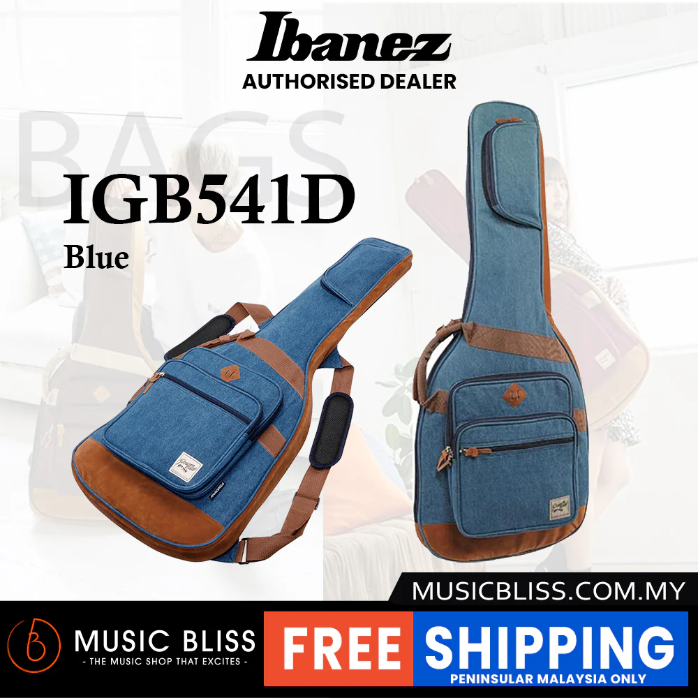 Ibanez IGB541D Powerpad Electric Guitar Gig Bag - Blue