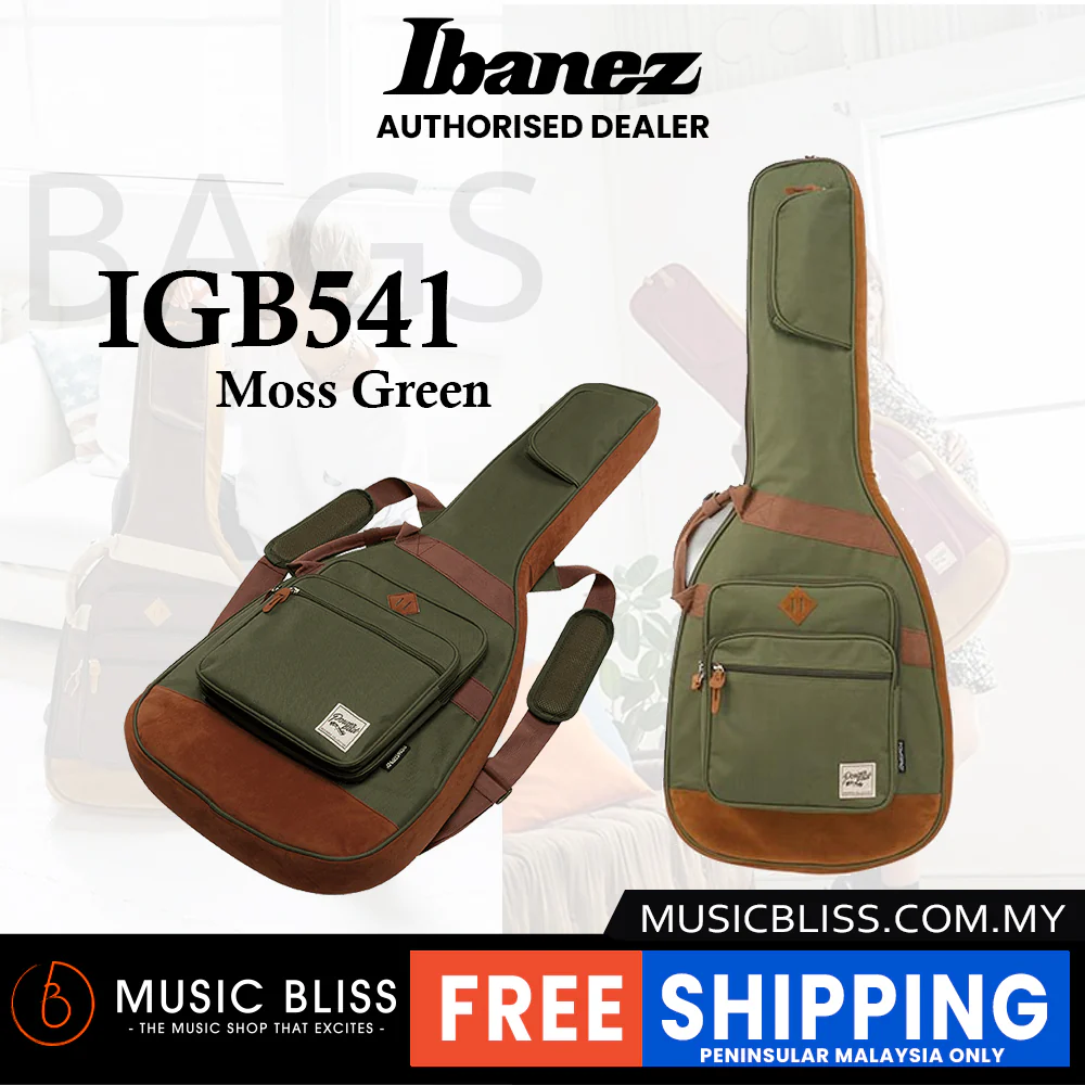 Ibanez IGB541 Designer Electric Guitar Padded Bag - Moss Green