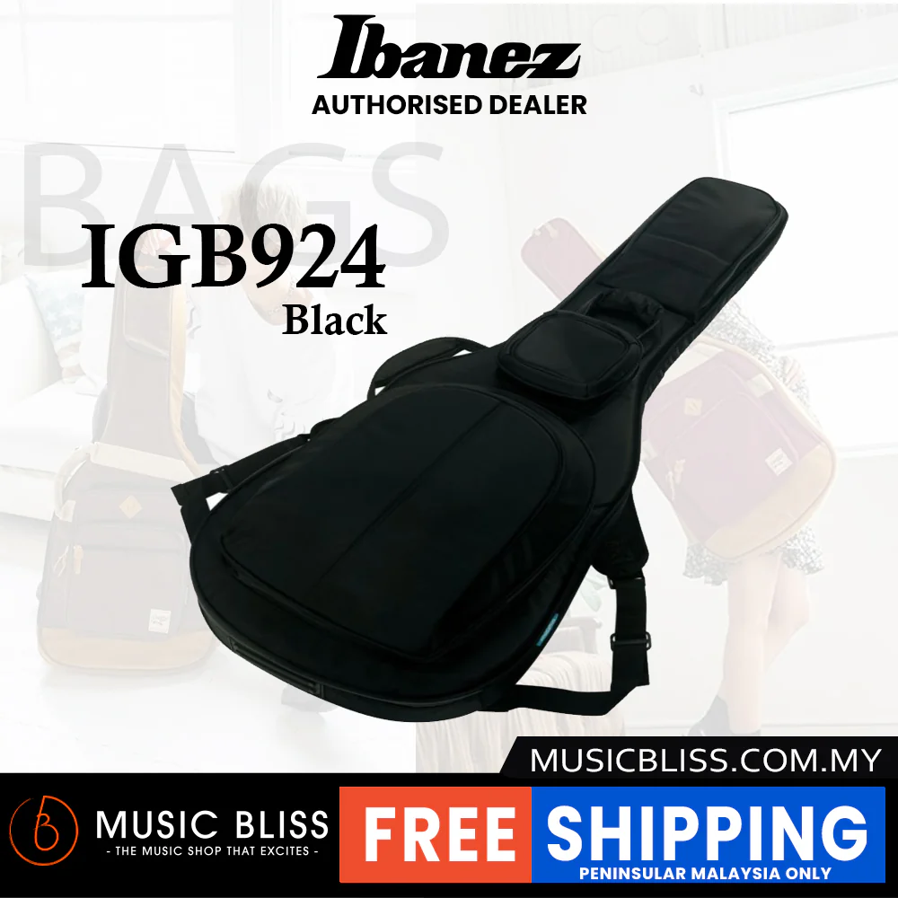 Ibanez IGB924 Powerpad Gig Bag for Electric Guitar - Black