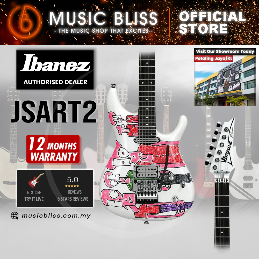 Ibanez Joe Satriani Signature JSART2 Electric Guitar