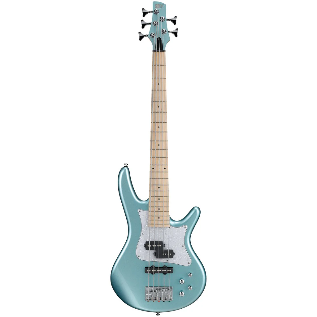 Ibanez Mezzo SRMD200 Electric Bass Guitar - Sea Foam Pearl Green - Image 2