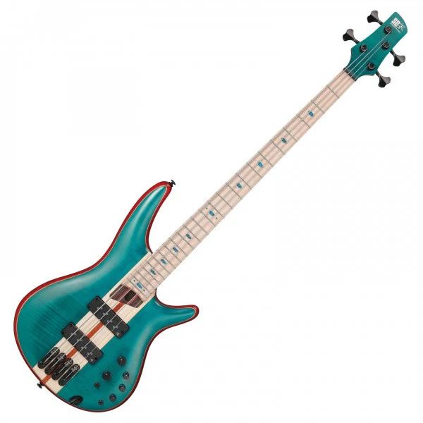 Ibanez Premium SR1420B Electric Bass Guitar - Caribbean Green Low Gloss - Image 2