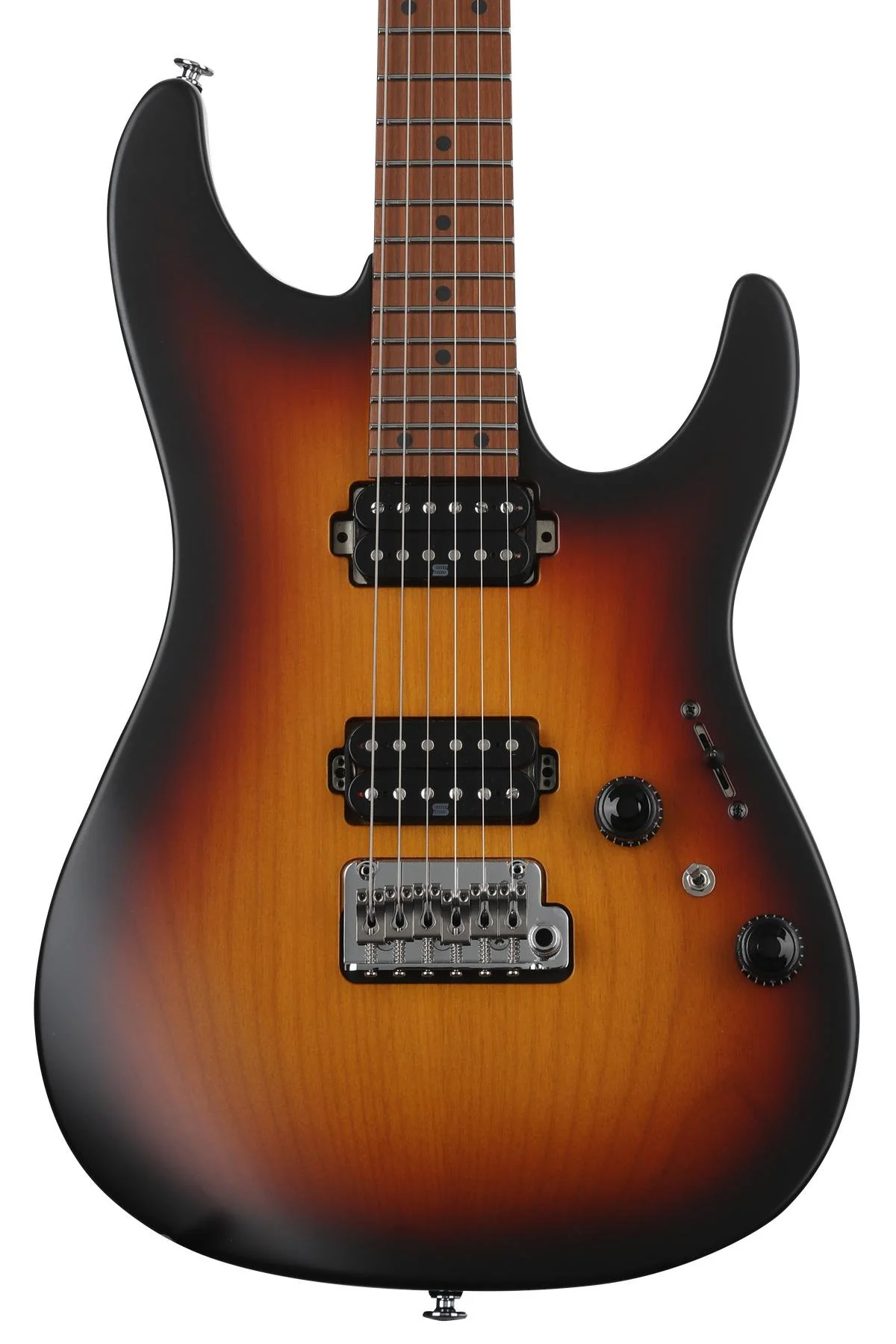Ibanez Prestige AZ2402 Electric Guitar - Tri Burst Fade Flat (MADE IN JAPAN) - Image 3