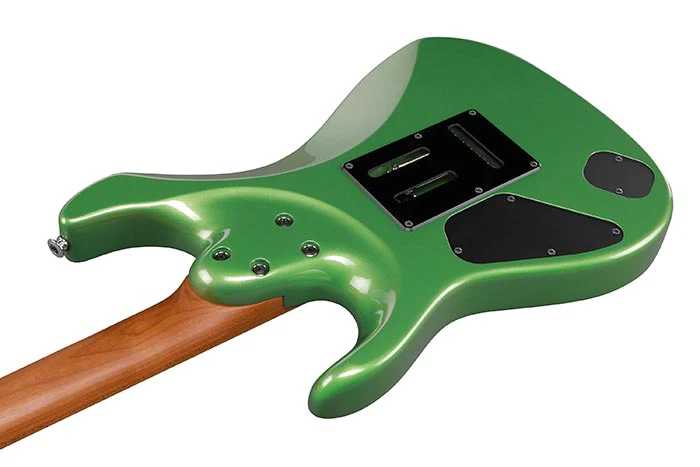 Ibanez Prestige AZ2402 Electric Guitar - Apple Green Metallic (MADE IN JAPAN) - Image 3