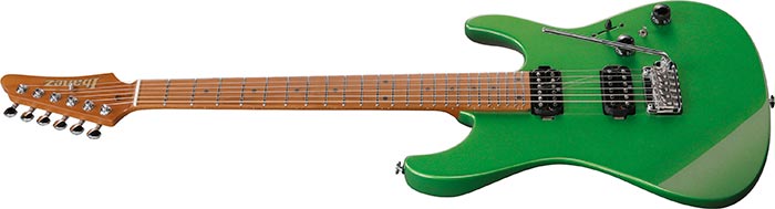 Ibanez Prestige AZ2402 Electric Guitar - Apple Green Metallic (MADE IN JAPAN) - Image 4