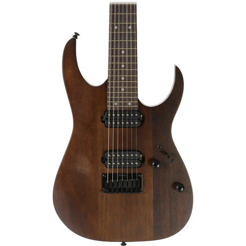Ibanez RG7421 7-String Electric Guitar - Walnut Flat - Image 3