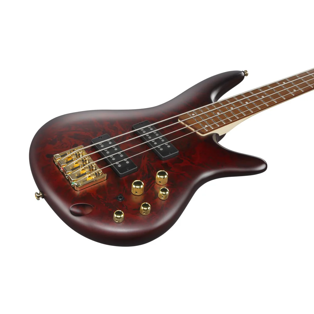 Ibanez SR300EDX Electric Bass Guitar - Wine Red Frozen Matte - Image 7