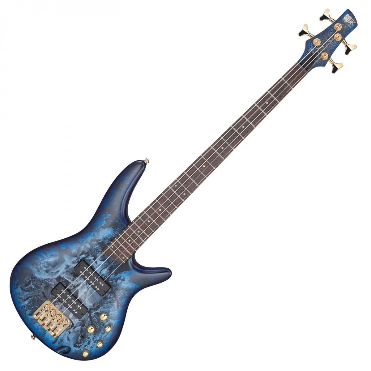 Ibanez SR300EDX Electric Bass Guitar - Cosmic Blue Frozen Matte - Image 4