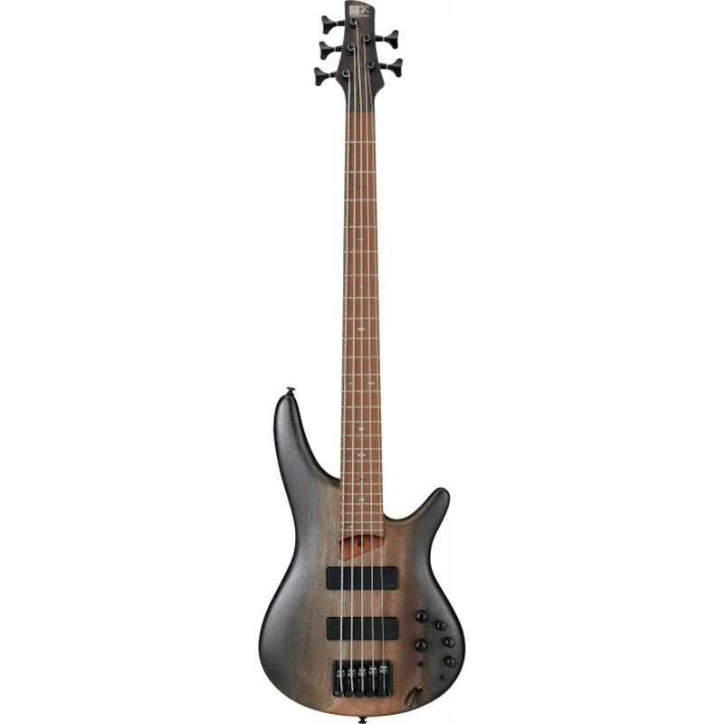 Ibanez SR505E Electric Bass Guitar - Surreal Black Dual Fade - Image 2