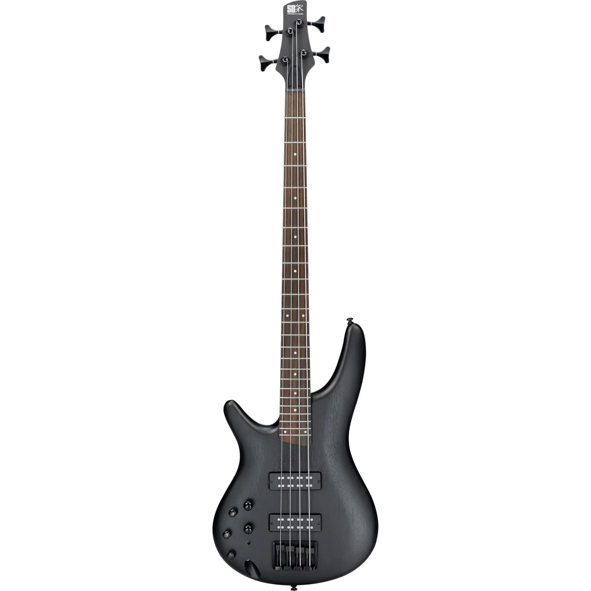 Ibanez Standard SR300EBL Left-handed Electric Bass Guitar - Weathered Black - Image 4
