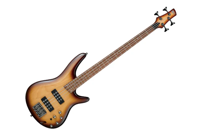 Ibanez Standard SR370E Electric Bass Guitar - Natural Browned Burst - Image 2
