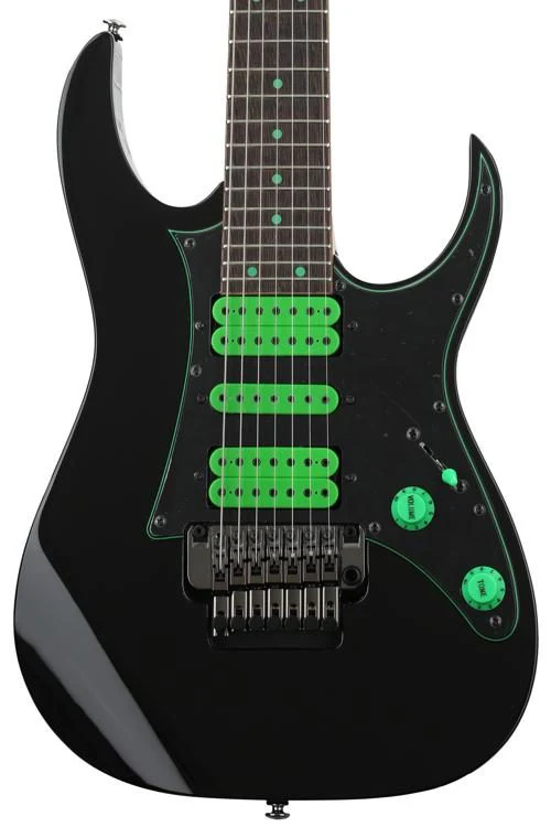 Ibanez Steve Vai Signature Premium UV70P Electric Guitar - Black - Image 3