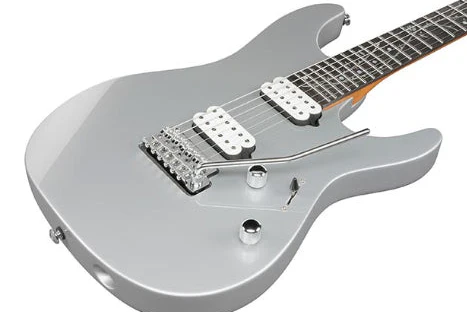 Ibanez TOD10 Tim Henson Signature Electric Guitar - Classic Silver - Image 4