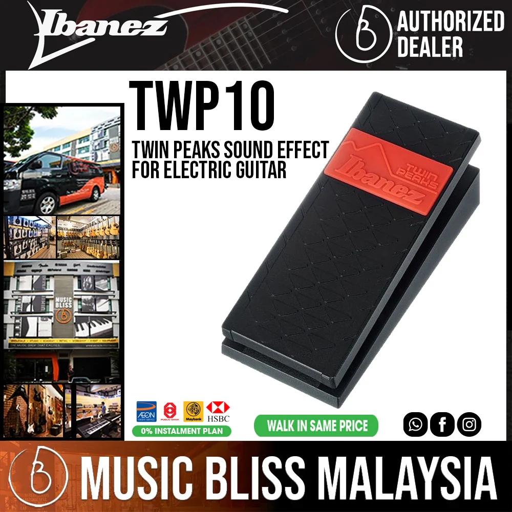 Ibanez TWP10 Twin Peaks Wah Pedal