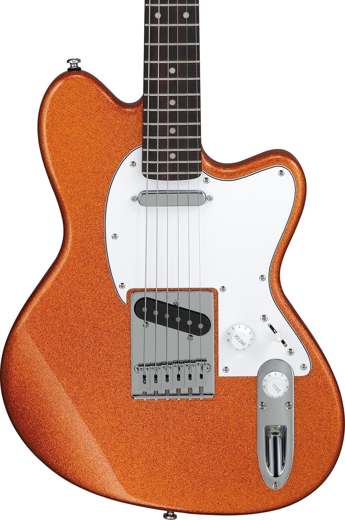 Ibanez Yvette Young Signature YY20 Electric Guitar - Orange Cream Sparkle - Image 2