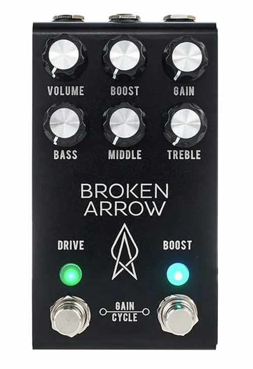 Jackson Audio Broken Arrow Overdrive Pedal - Anodized Black - Image 2