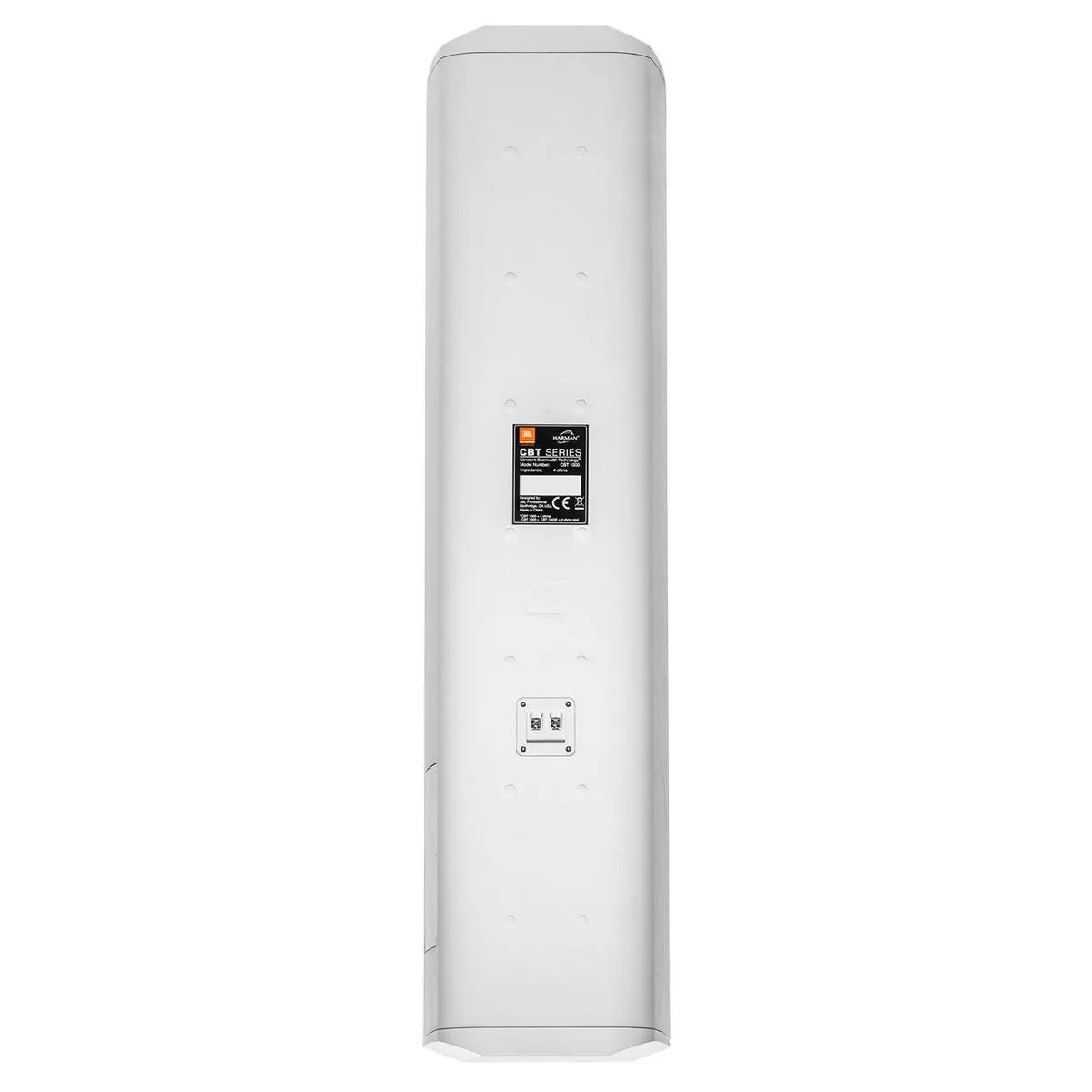JBL CBT1000 Adjustable Coverage Column Installation Speaker - White - Image 4
