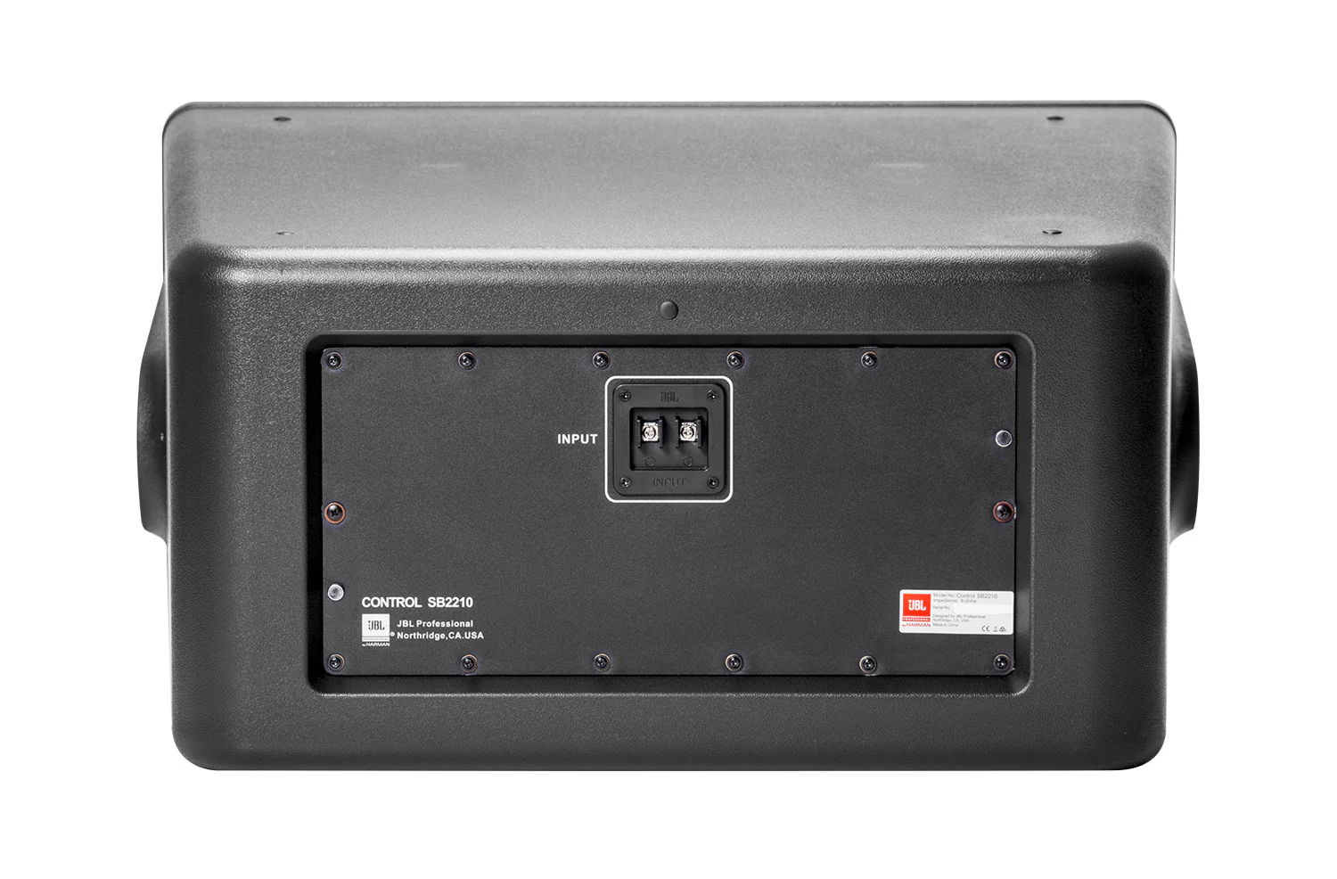 JBL Control SB2210 Dual 10” Compact Subwoofer - Black - Image 3