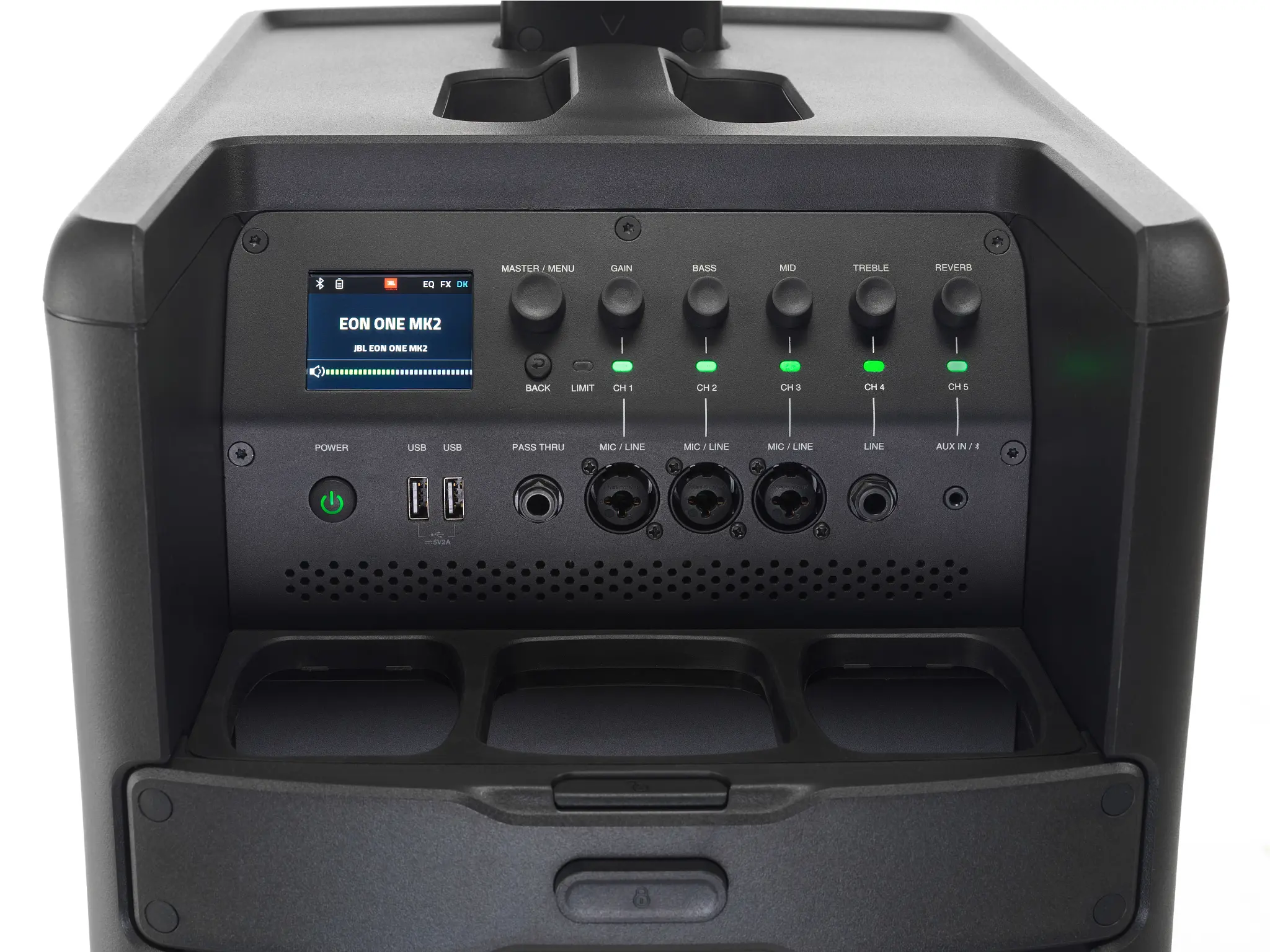 JBL EON One MK2 All-In-One Portable Battery-Powered PA System with Built-In Mixer and DSP - Image 5