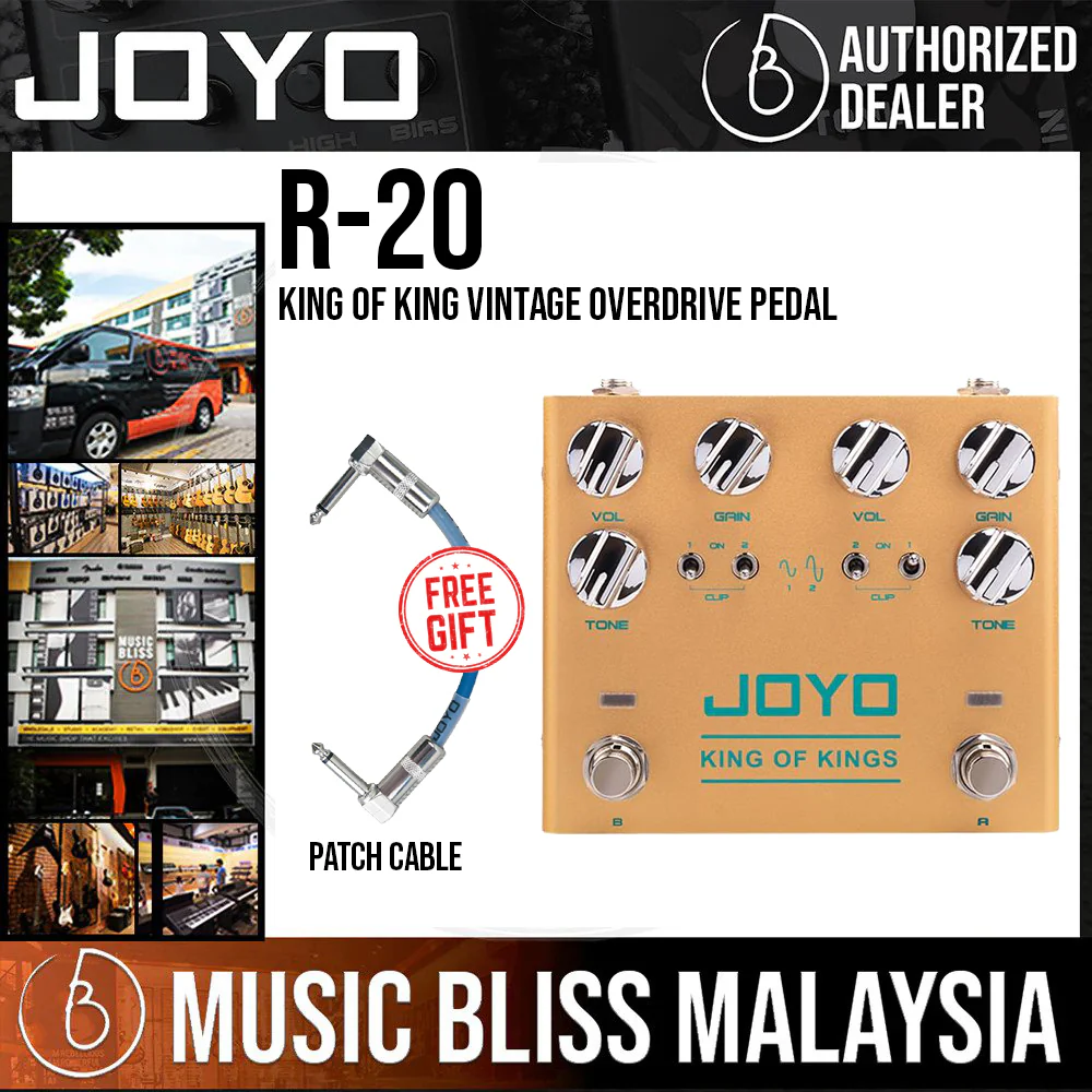 Joyo R-20 King of King Vintage Overdrive Pedal