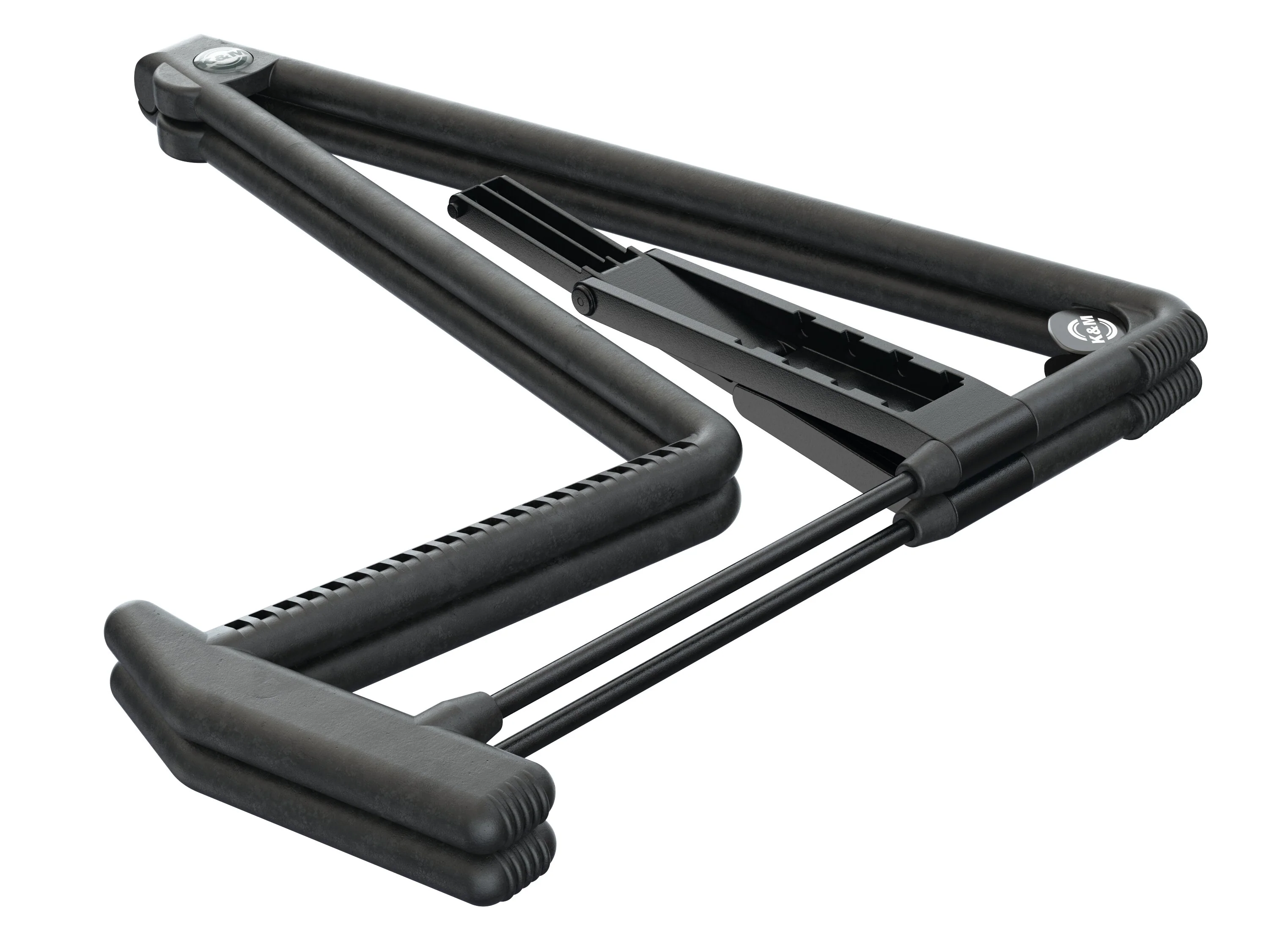K&M 17580 Heli 2 Acoustic Guitar Stand - Black - Image 3