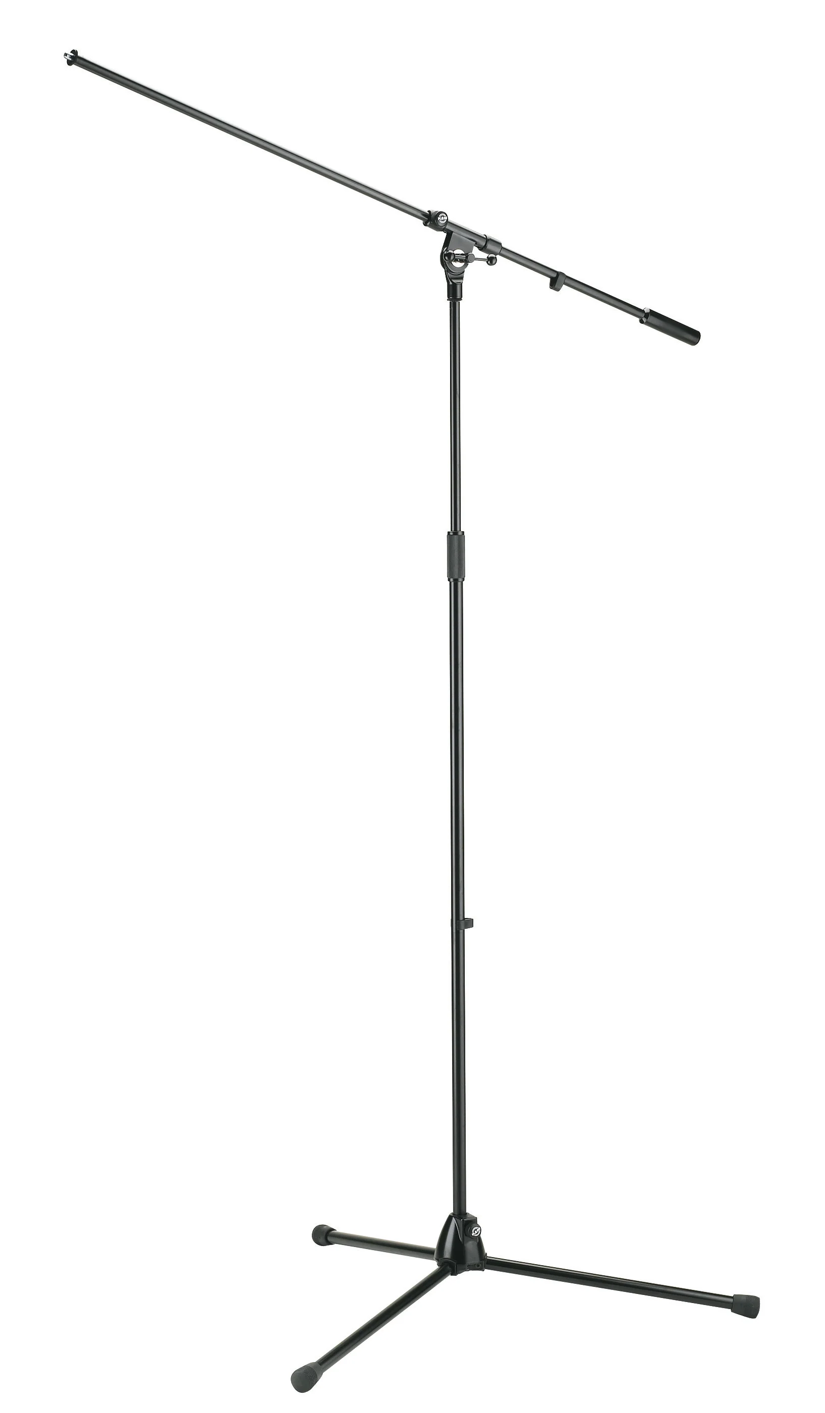 K&M 21021 Extra Tall Boom Microphone Stand - Black - Image 2