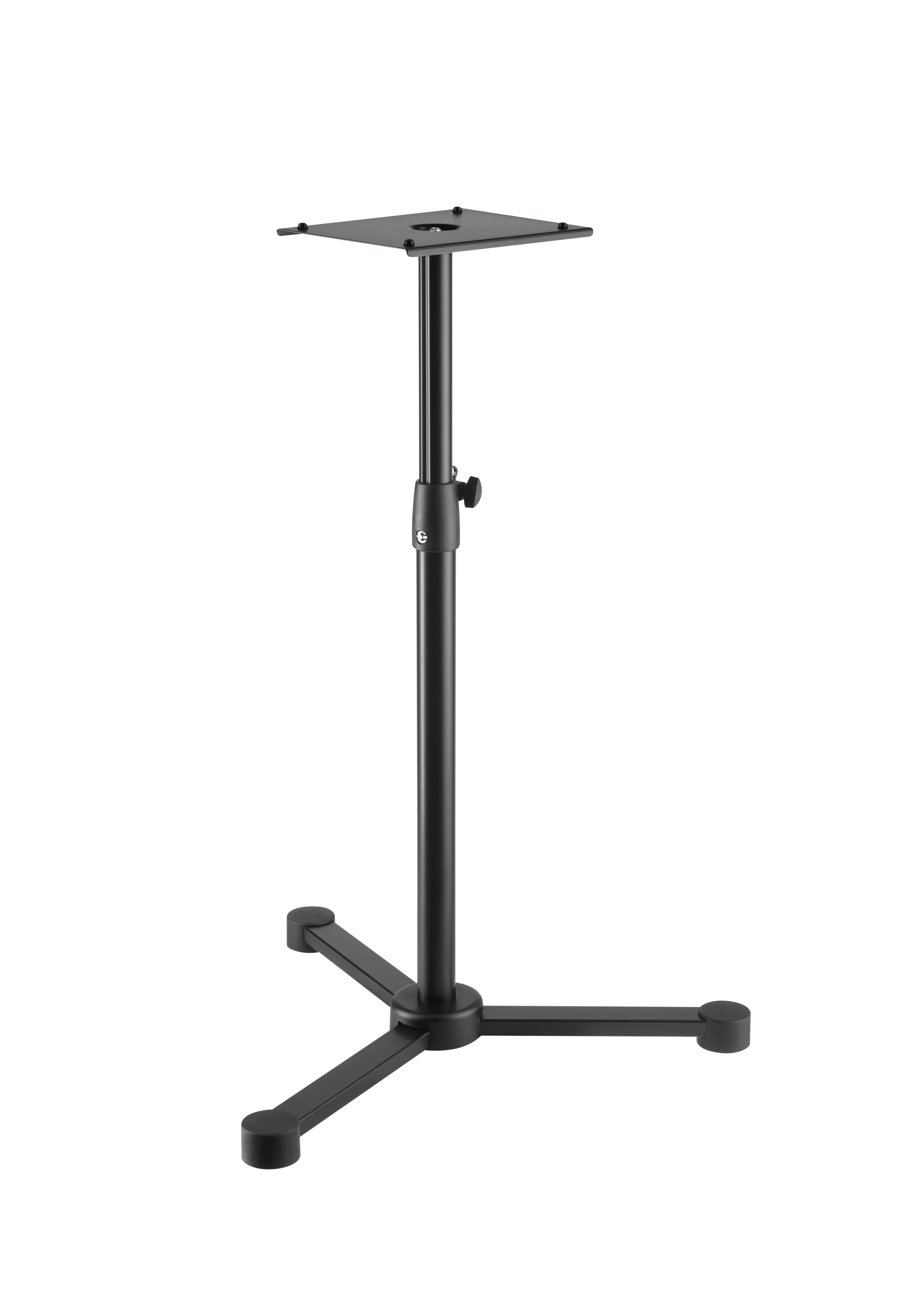 K&M 26720 Adjustable Monitor Speaker Stand - Black - Image 2