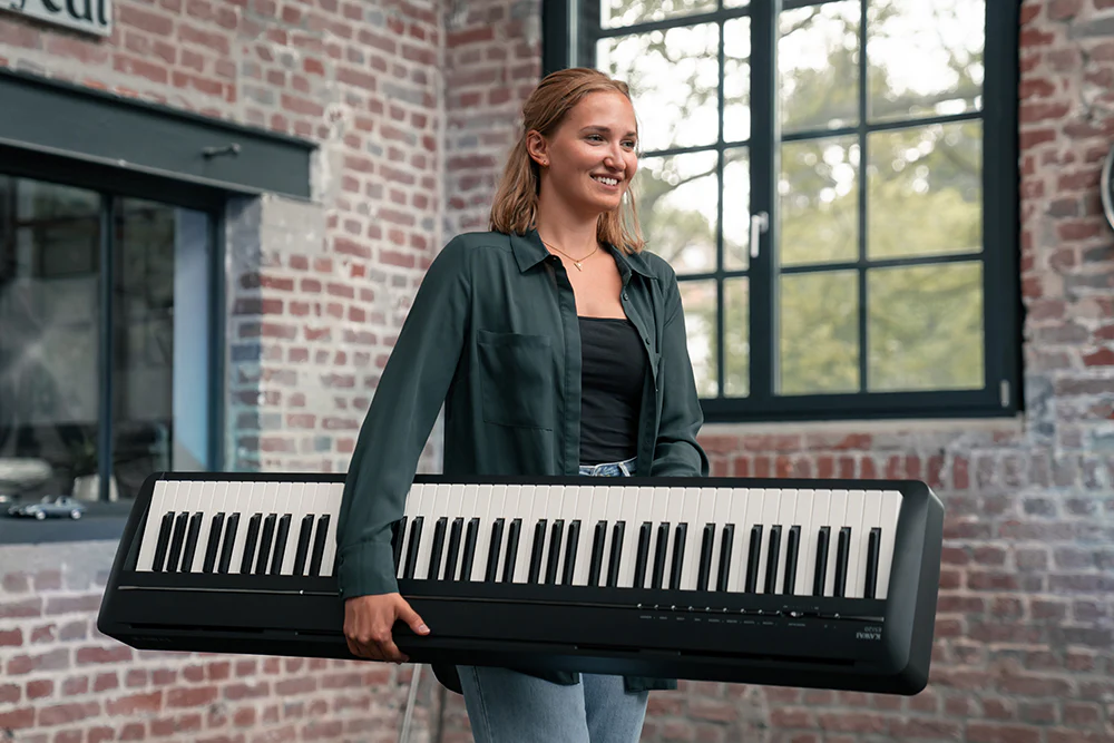 Kawai ES-120 88-key Best Beginner Digital Piano with Speakers - Black - Image 2