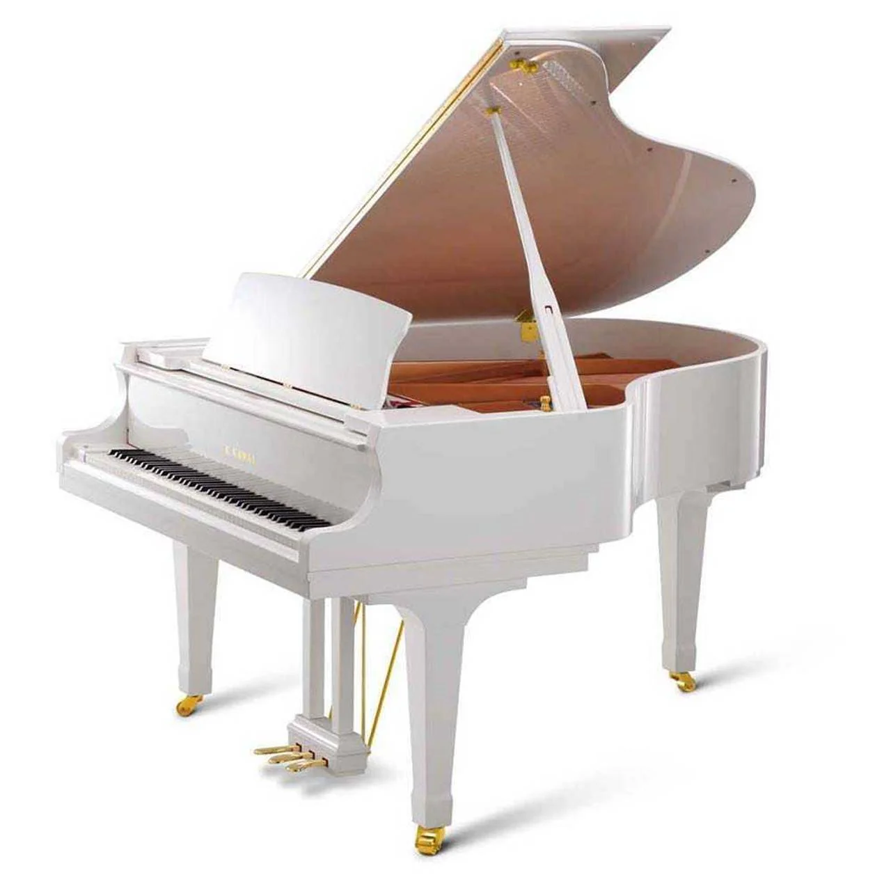Kawai GX-1 [Made In Japan] Grand Piano - White Polish - Image 2