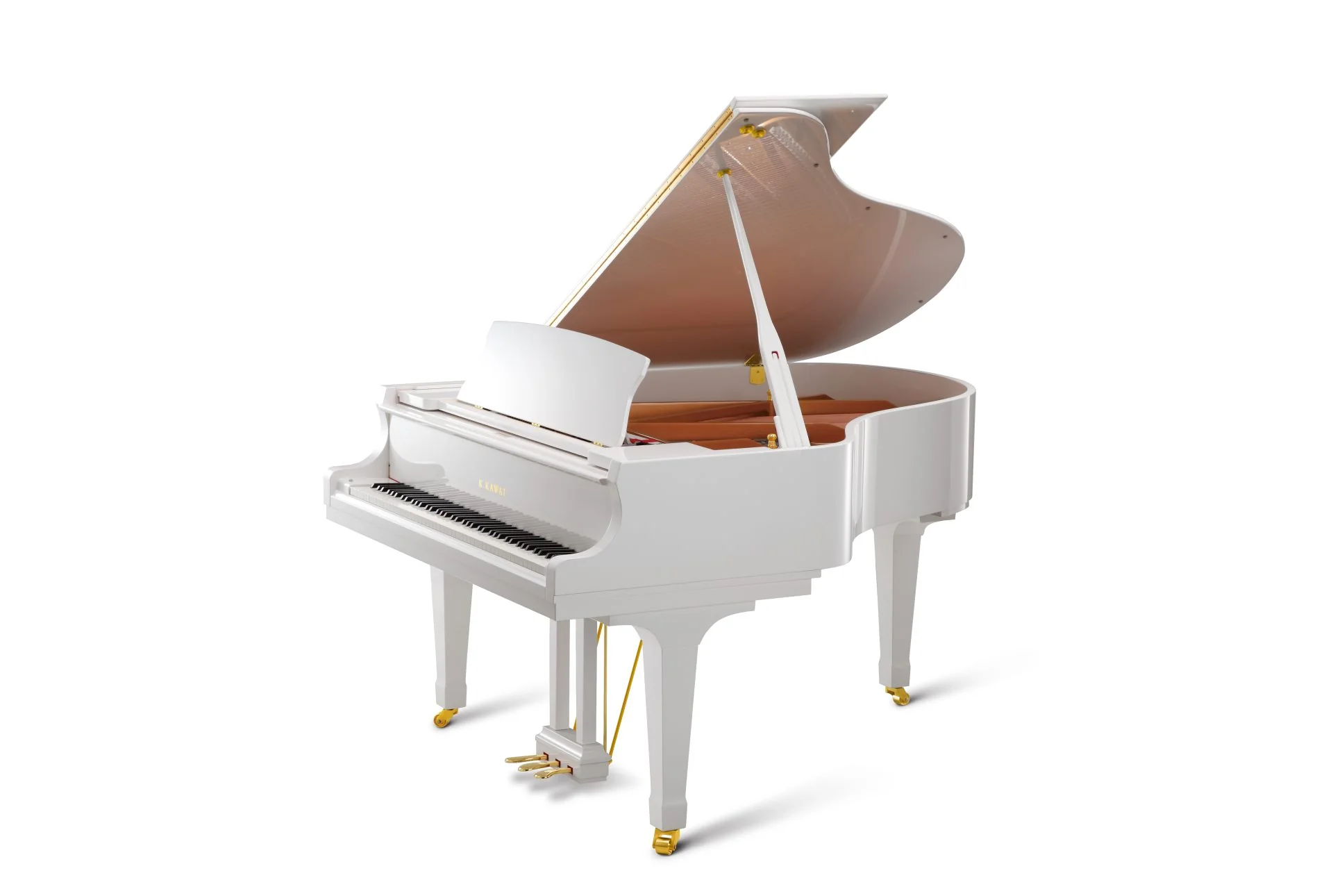 Kawai GX-2 [Made In Japan] Grand Piano - White Polish - Image 2