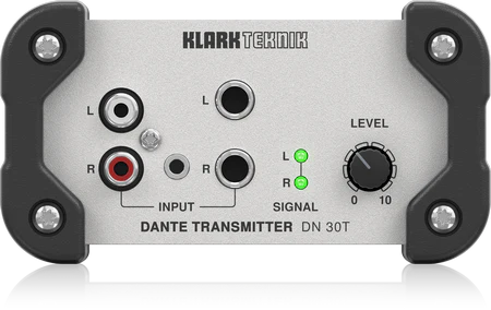 Klark Teknik DN 30T 2-channel Dante Audio Transmitter - Image 3