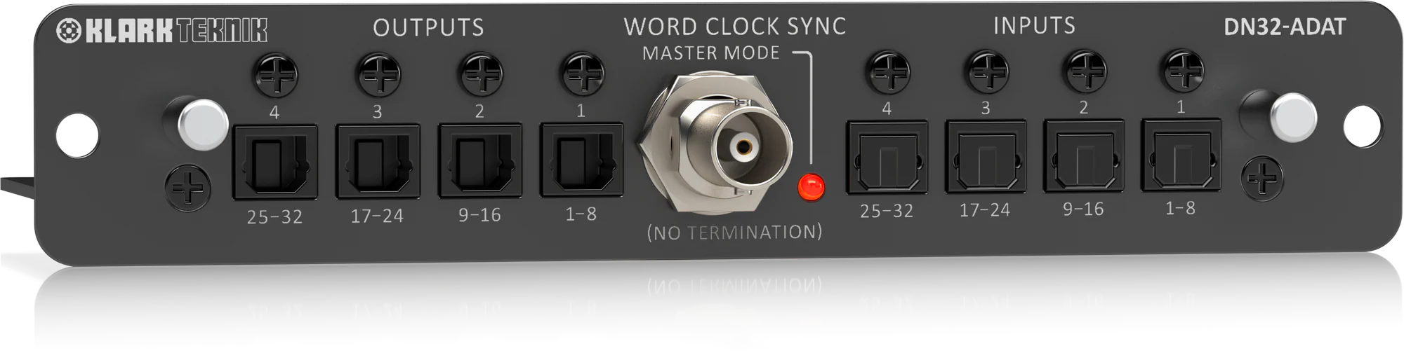Klark Teknik DN32-ADAT ADAT Expansion Module with up to 32 Record/Playback Channels - Image 3