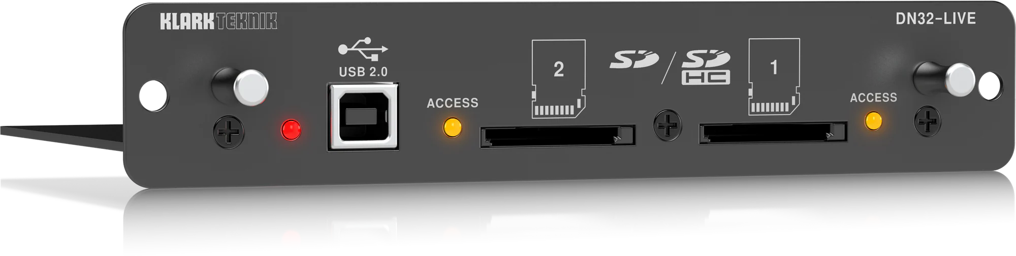Klark Teknik DN32-LIVE SD/SDHC and USB 2.0 Expansion Module - Image 3