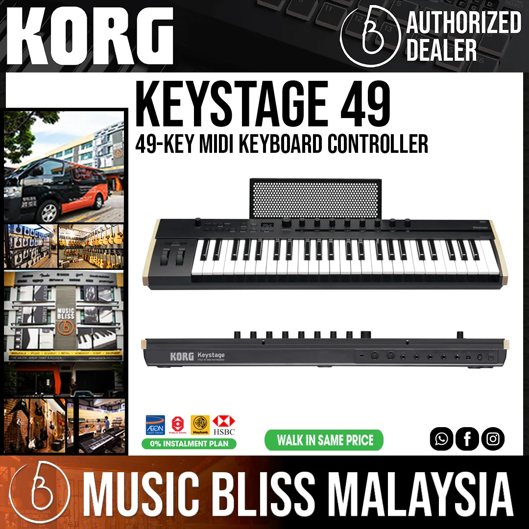 Korg Keystage 49 49-key MIDI Keyboard Controller