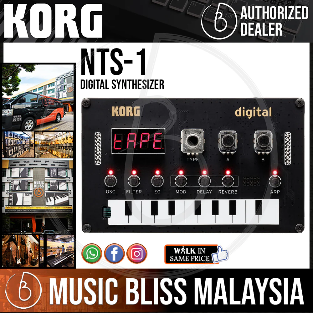 Korg nutekt NTS-1 Digital Synthesizer
