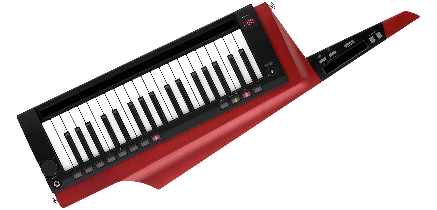 Korg RK-100S 2 Keytar - Translucent Red with 0% Instalment - Image 2