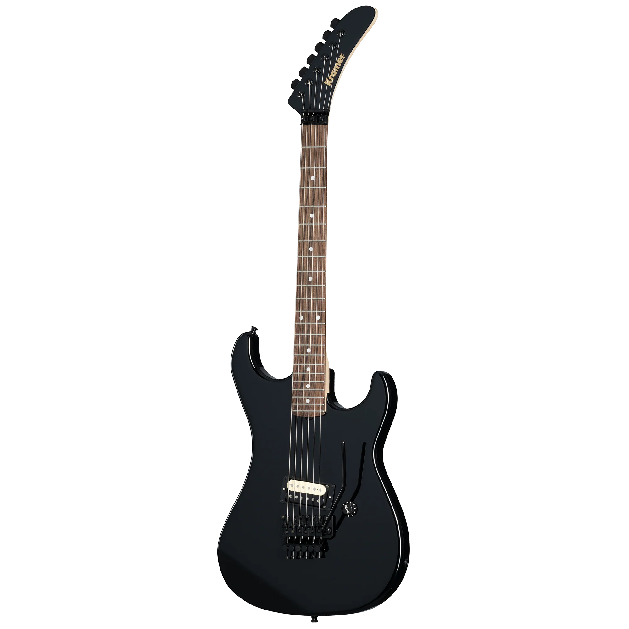 Kramer 1983 Baretta Reissue Electric Guitar, Case Included - Ebony [Made in Japan] - Image 3