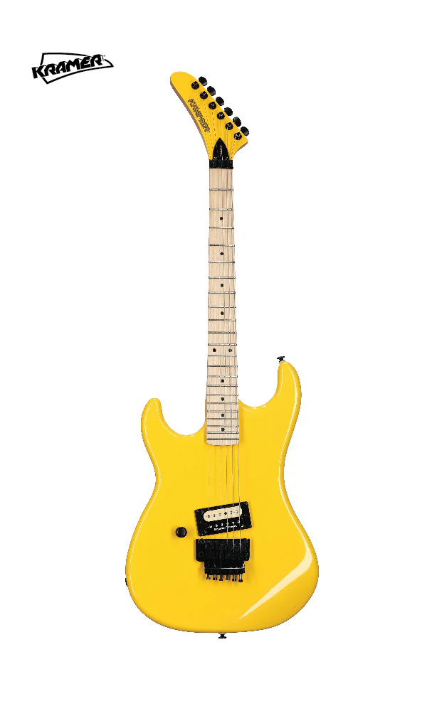 Kramer Baretta Left-handed Electric Guitar - Bumblebee Yellow - Image 2