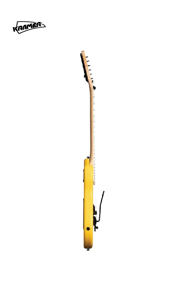 Kramer Baretta Left-handed Electric Guitar - Bumblebee Yellow - Image 4