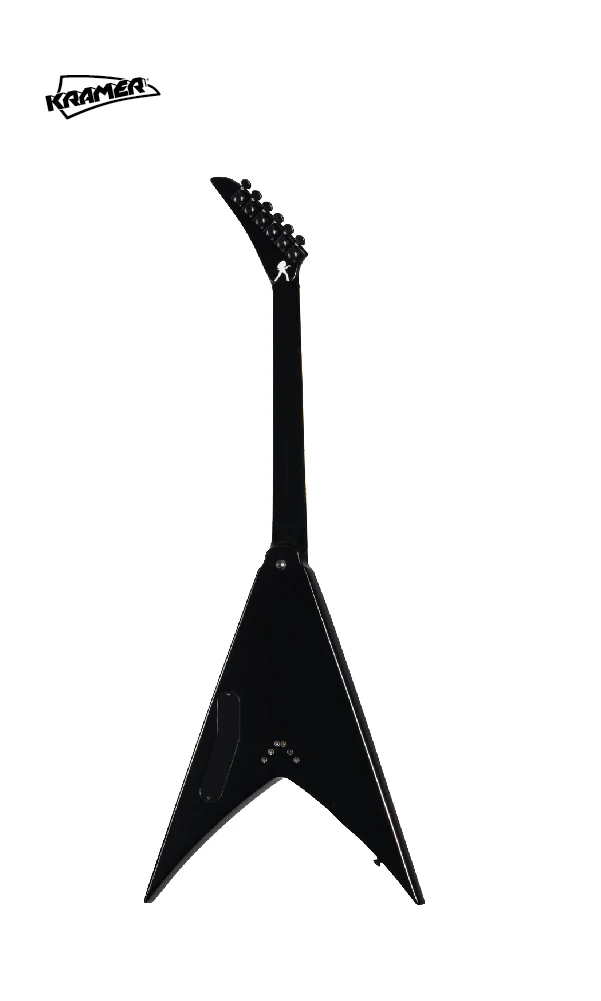 Kramer Dave Mustaine Vanguard Electric Guitar - Ebony - Image 4