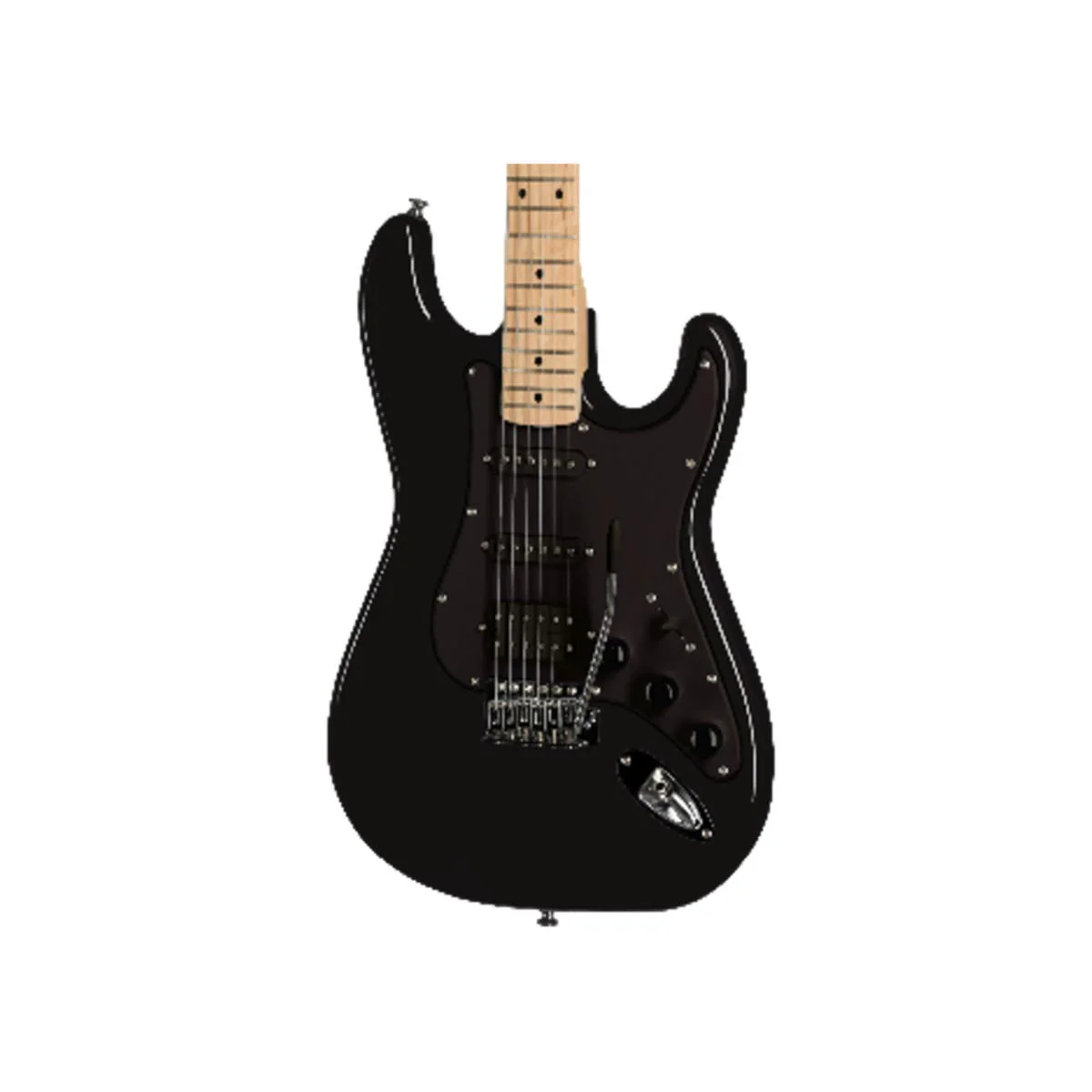 Kramer Focus VT-211S Electric Guitar with Black Pickguard - Black