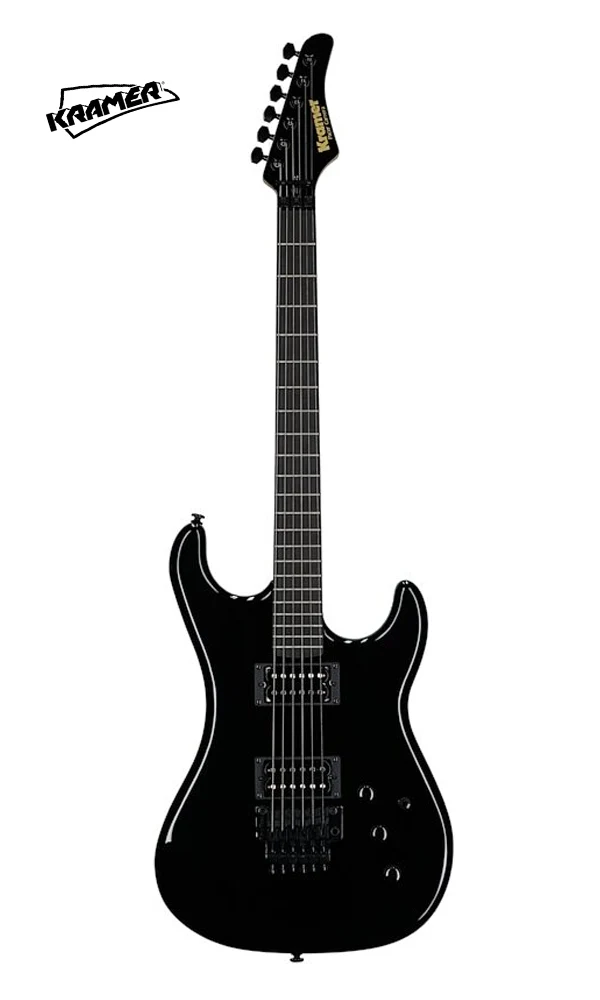 Kramer Pacer Carrera Electric Guitar with Premium Bag - Ebony - Image 2