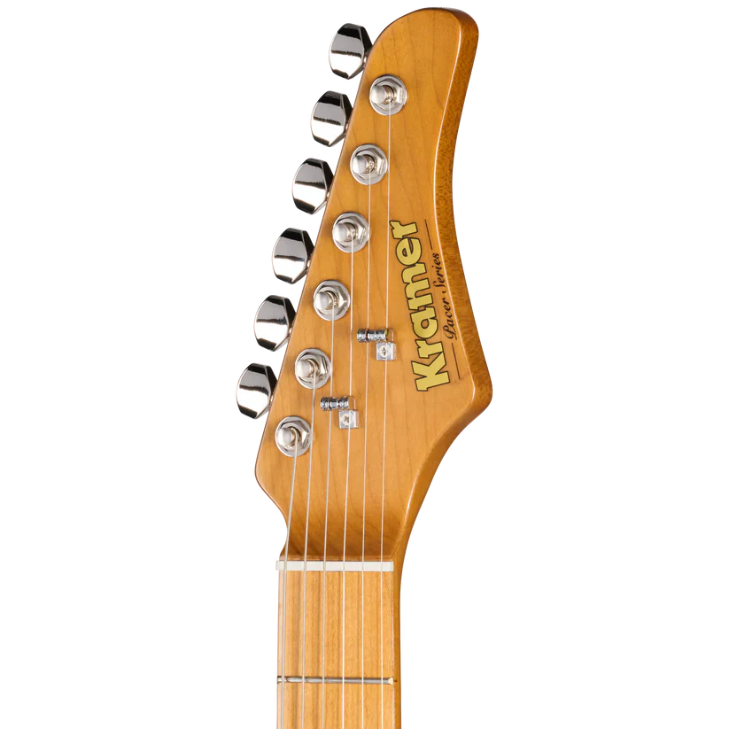 Kramer Pacer Deluxe GT Electric Guitar with Premium Gig Bag - Intruder Black - Image 6