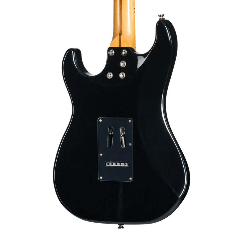 Kramer Pacer Deluxe GT Electric Guitar with Premium Gig Bag - Intruder Black - Image 7