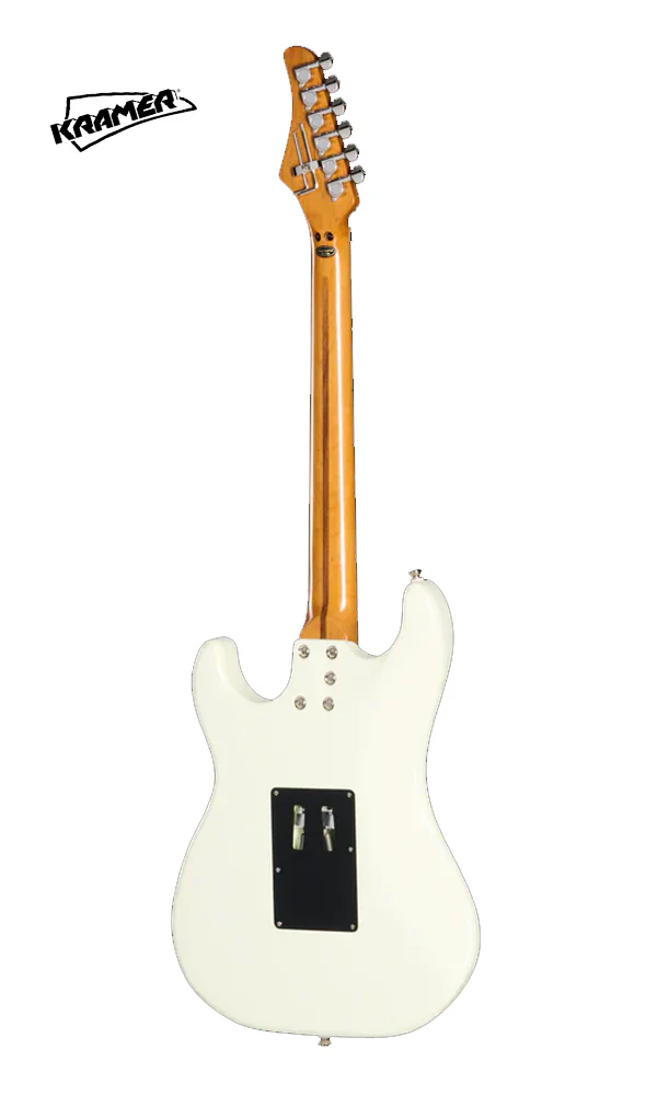Kramer Pacer Deluxe Electric Guitar with Premium Bag - Classic White - Image 3