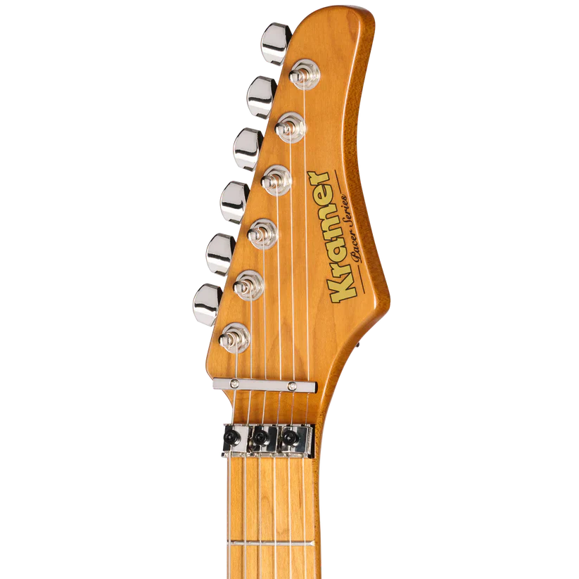 Kramer Pacer Deluxe Electric Guitar with Premium Bag - Classic White - Image 4