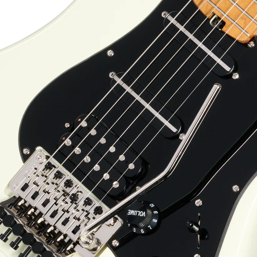 Kramer Pacer Deluxe Electric Guitar with Premium Bag - Classic White - Image 7