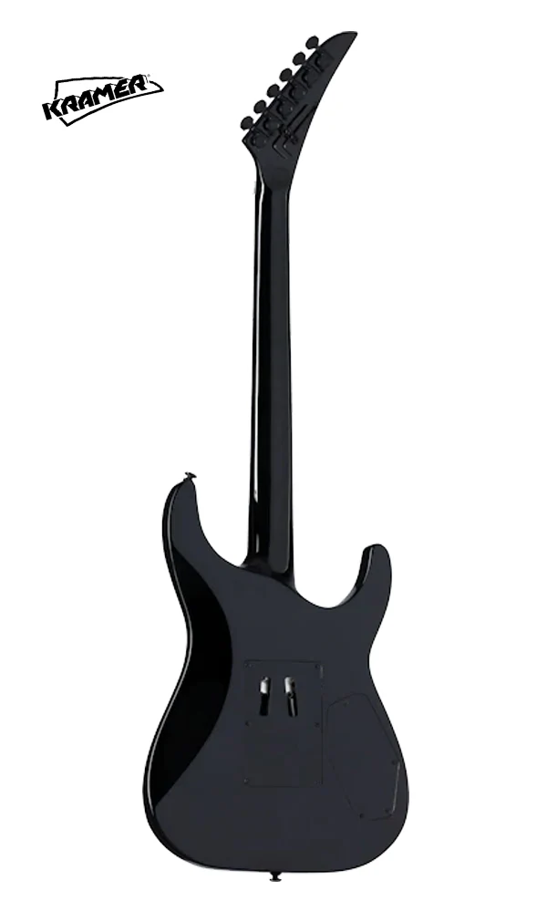 Kramer SM-1 Figured Left-handed Electric Guitar - Royal Purple Perimeter - Image 3