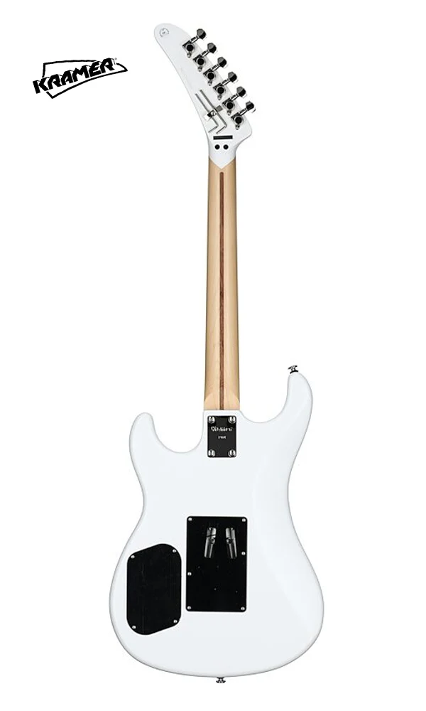 Kramer The 84 Electric Guitar with Premium Bag - Angel White Satin - Image 3