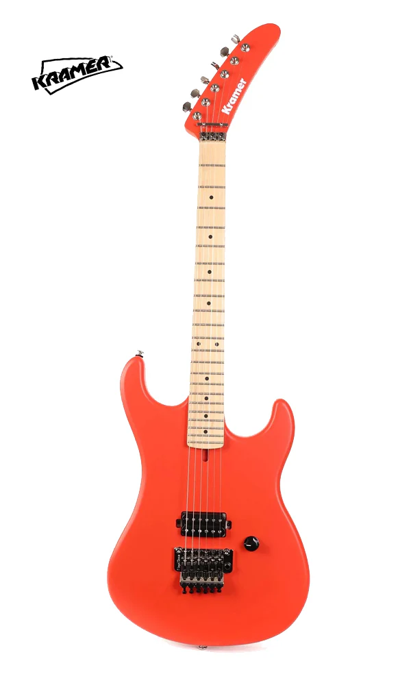 Kramer The 84 Electric Guitar with Premium Bag - Eruption Red Satin - Image 2